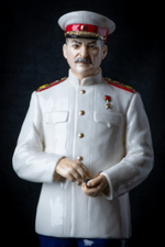 Статуэтка. Фарфор. Сталин Иосиф Виссарионович. Россия