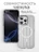 Чехол накладка iPhone 16 Pro 6.3" Gurdini Ocean Case (11) Metalic серебро