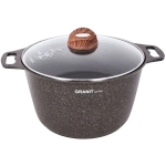 Кастрюля 10л «Granit ultra»(original) со стеклянной крышкой кго102а