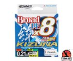 OWNER Шнур Kizuna X8 Broad PE multi color 10м 300м 0.21мм 15.3кг