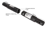 Удлинители колёсной оси для HUTER МК-9500, МК-11000, МК-13000, МК-15000 (шестиг. d 32*32*185) (2 шт.) — фото 4