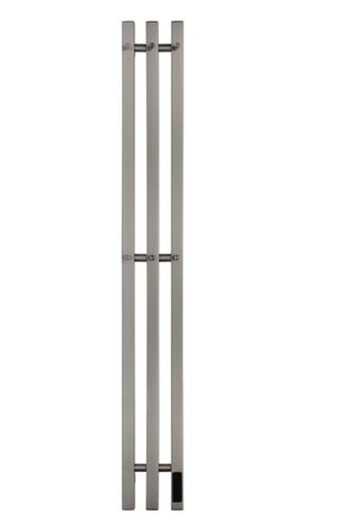 Полотенцесушитель электрический с/т Comfysan Альто-К (Alto-K) EC-3 120/12, никель, гальваника, шт
