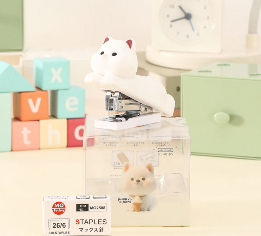 Степлер Deli "Cat and Friend"