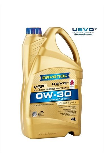 VSF 0W-30 RAVENOL Моторное масло 4 Литра