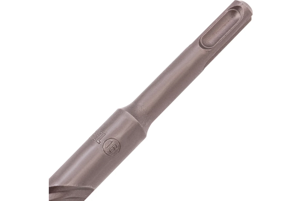 Бур по бетону, двойная спираль, Cobalt W-tip (16x310 мм; SDS PLUS) Denzel 705039