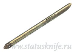Нож Microtech TAC-P Mini Antique Gold 112M-MS5 Marfione Selectфотография - 2
