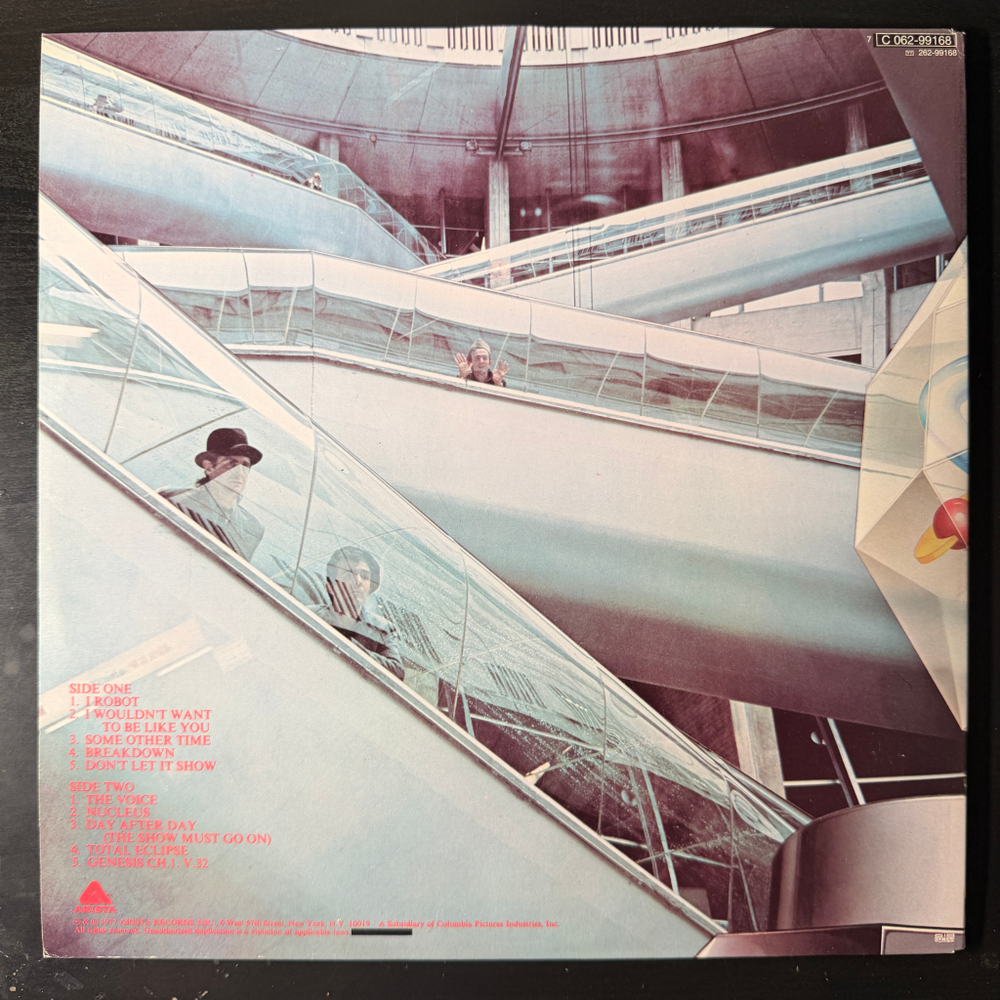 The Alan Parsons Project ‎– I Robot (Швеция 1977г.)