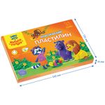 Пластилин 16 цветов Мульти-Пульти Приключения Енота, 320гр, со стеком, картон.упак.