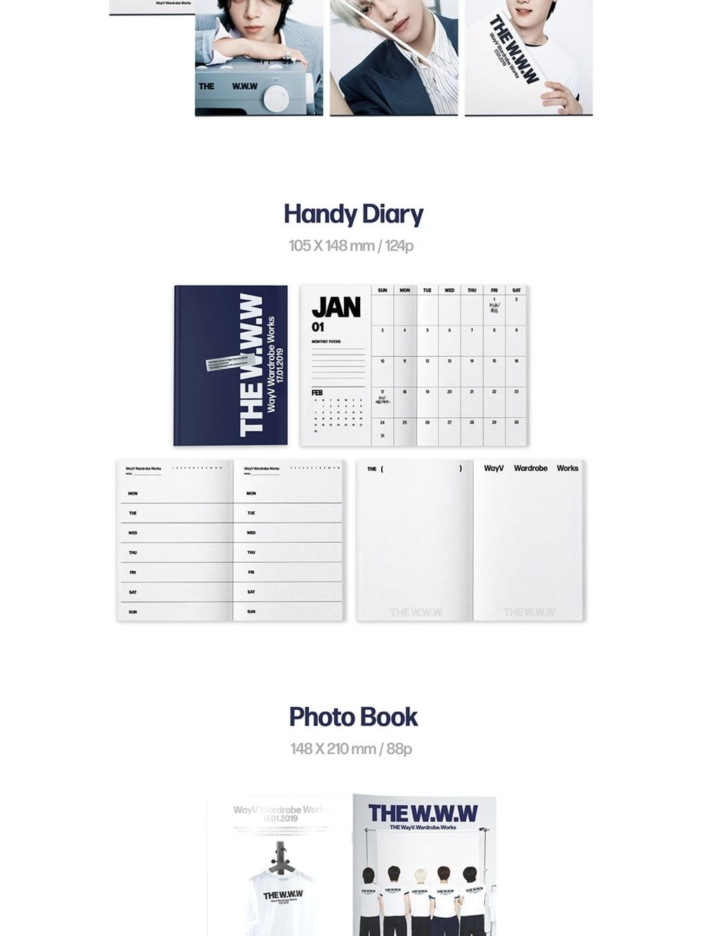 (ПРЕДЗАКАЗ) товары WayV - THE W.W.W Society 2027 SEASON'S GTEETINGS Kit Version