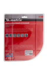 Диск алмазный, отрезной сегментный, 200 х 22.2 мм, сухая резка Matrix Professional — фото 5