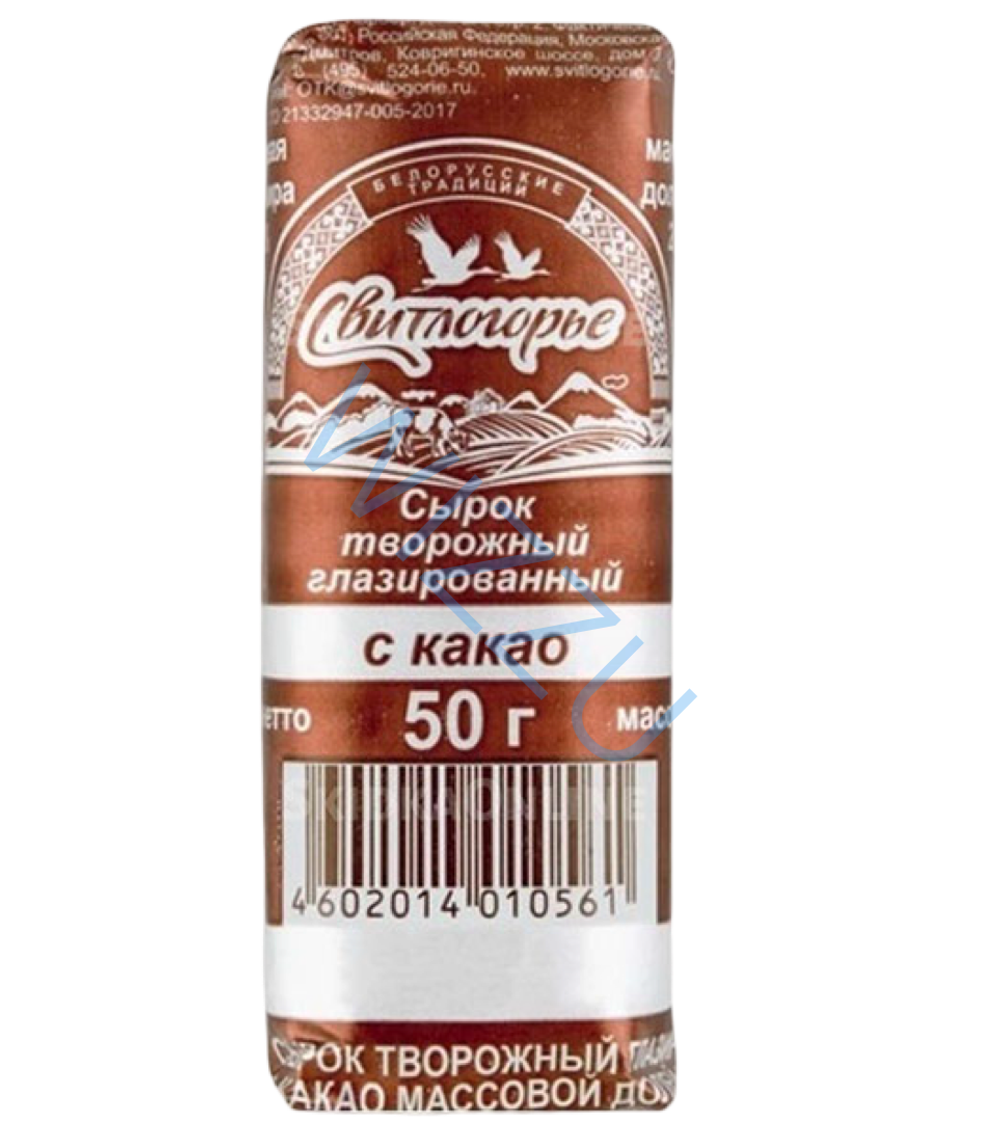 Сырок творожный Свитлогорье 26% какао 50г