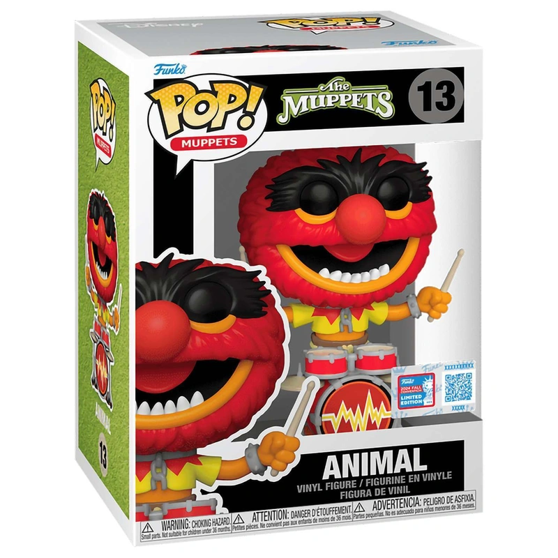Funko POP! Disney The Muppets: Animal w/Drums (NYCC24) (13)