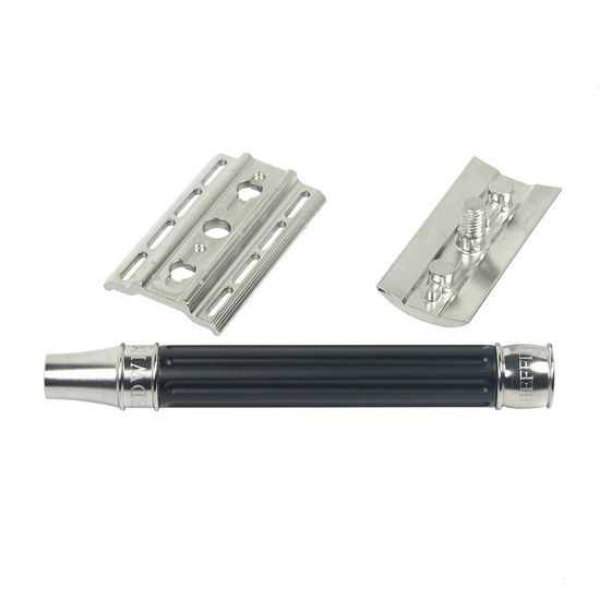 Т-образная бритва (станок) Edwin Jagger DESSGA6BL 3ONE6 Stainless Steel