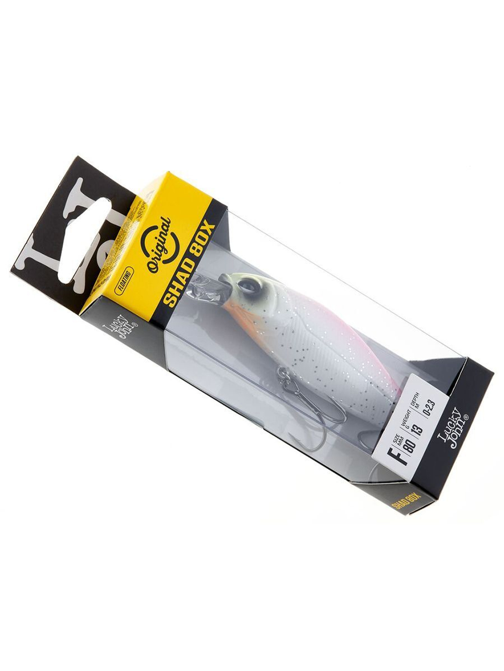 Воблер плавающий LJ ORIGINAL SHAD-X F 08.00/010