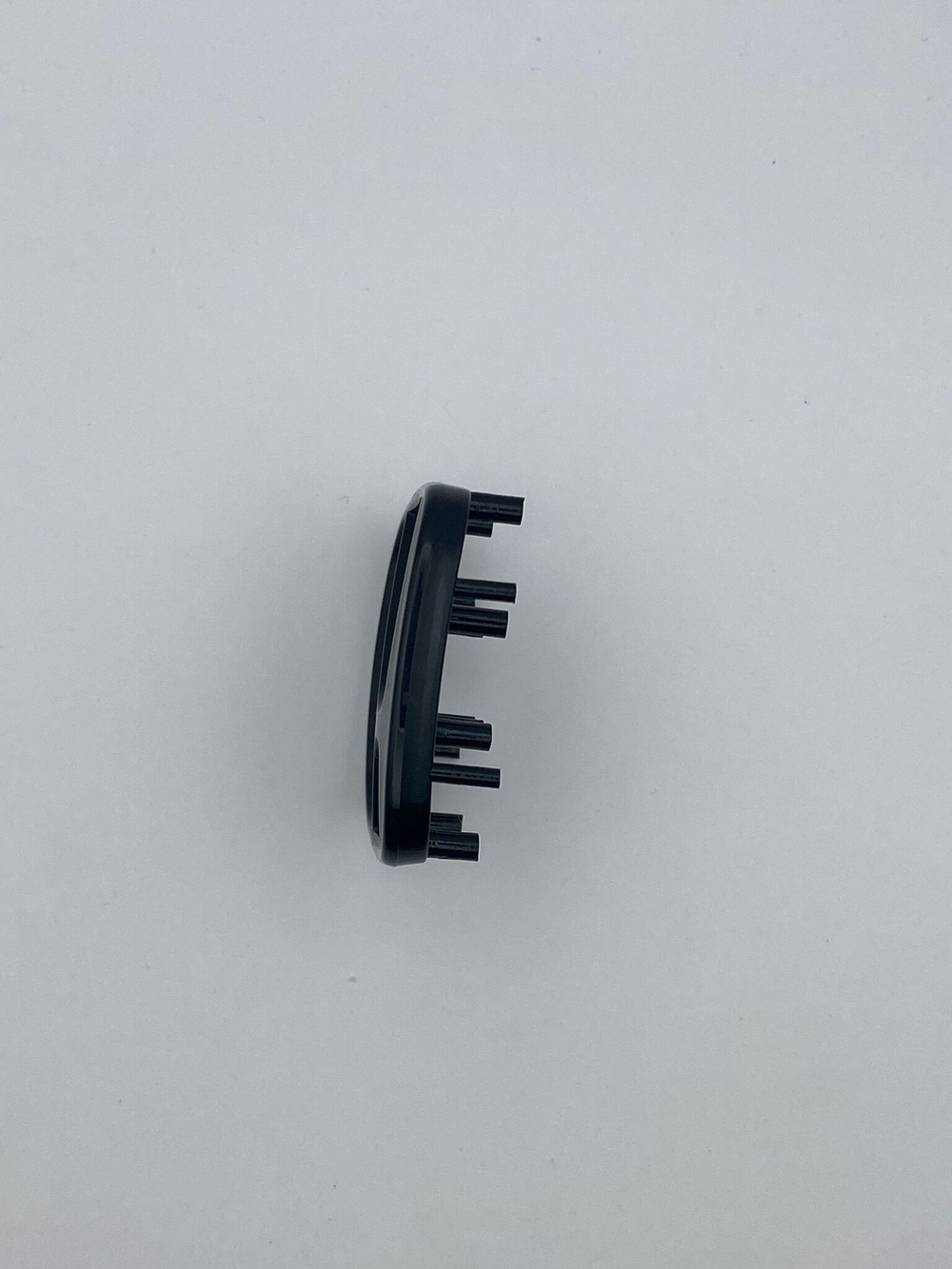 Эмблема на руль Honda / Наклейка на руль Хонда (черная) 52 mm