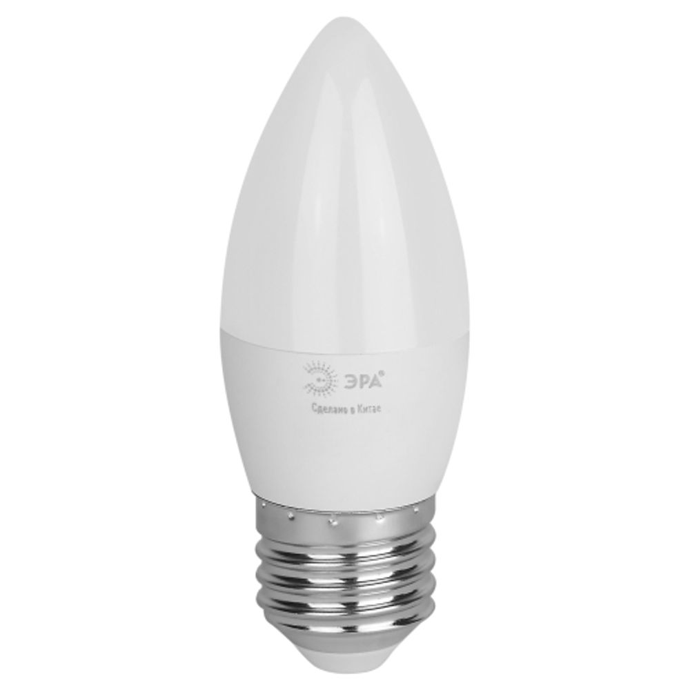 Лампа светодиодная ЭРА GREEN LINE LED B35-10W-865-E27 GL 10Вт свеча холодный свет E27 | Лампы cветодиодные Свеча (B/C)