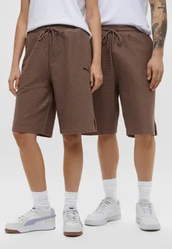 Шорты спортивные мужские PUMA PREMIUM ESS Jacquard Long Line Relaxed Shorts 11"