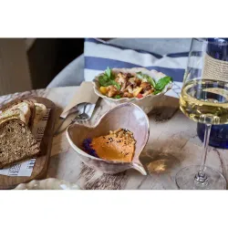 Салатник 100 мл 13*13 см h8,5 см емкость для закусок Pearl Shell Frutti di Mare P.L. [1]