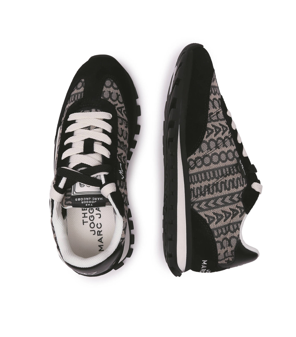 Кожаные кроссовки the jogger Marc Jacobs - черный(M9002373)