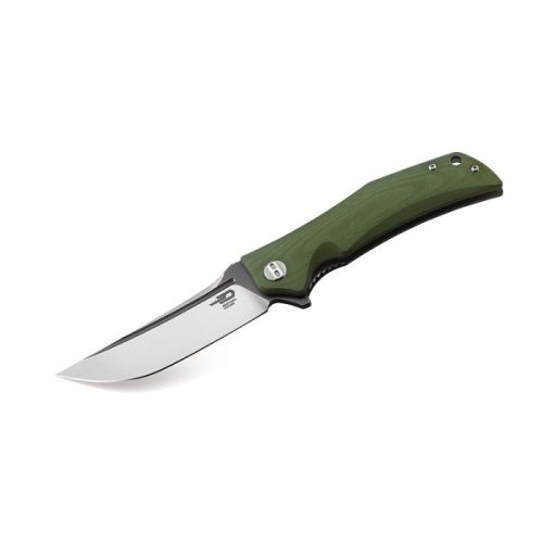 Нож Bestech Scimitar сталь D2, рукоять G10 зеленая (арт. АМ-BG05B-2)