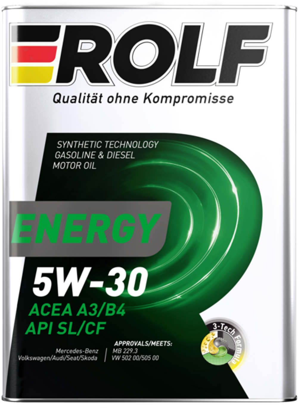 Rolf Energy 5W-30 A3/B4 SL/CF, 4 л