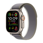 Умные часы Apple Watch Ultra 2 GPS + Cellular, 49mm, Trail Loop M/L, Green/Gray (Зеленый / Серый)