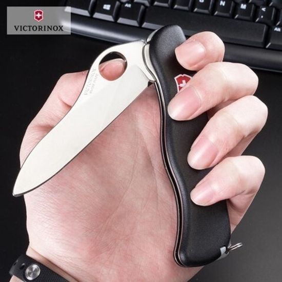 Складной нож Victorinox Мод. Sentinel Black One Hand (111 мм) - 4 функции