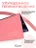 Чехол накладка Gurdini для Macbook Air 13.6" 2022 (A2681) пластик матовый Red Hibiscus