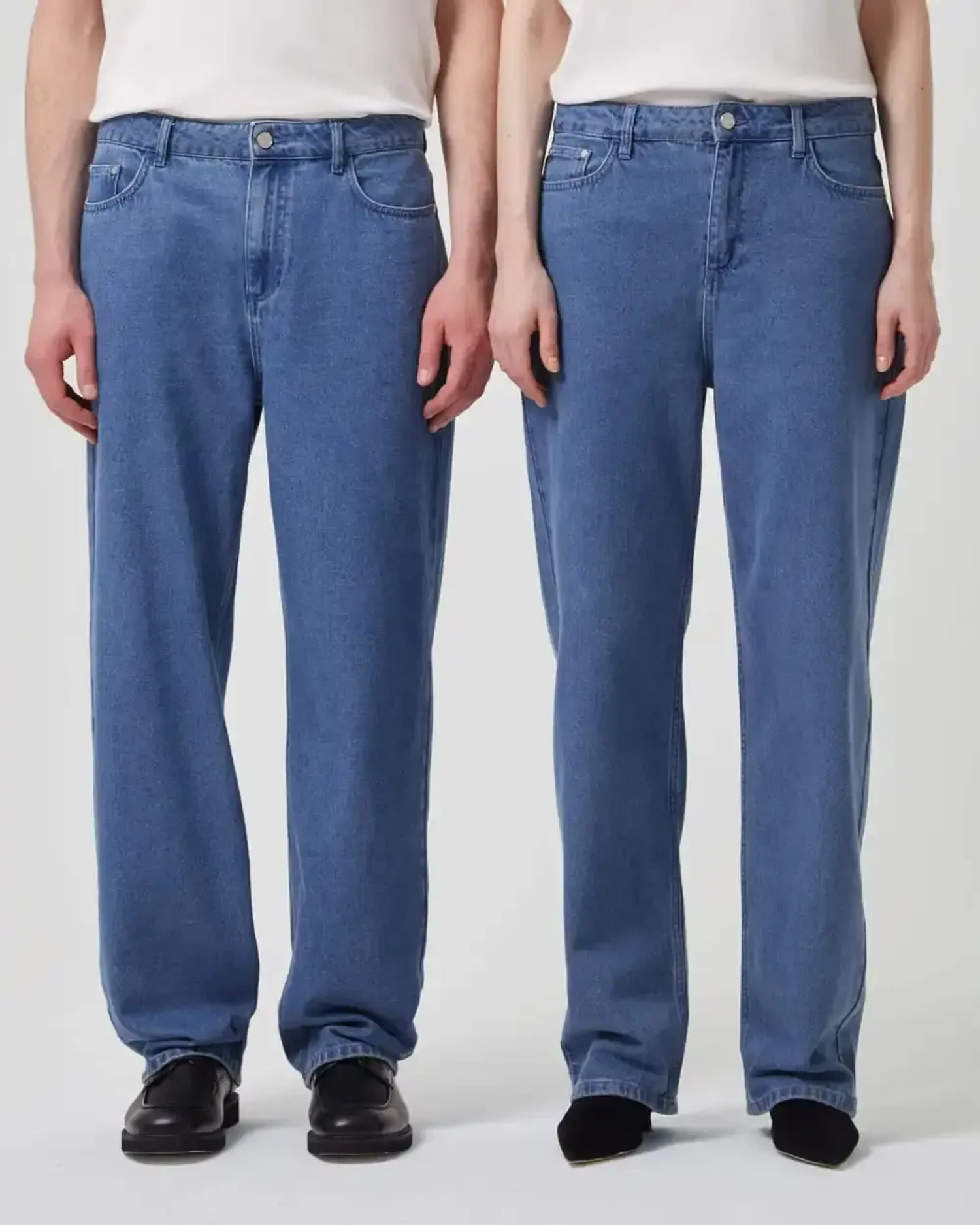 Джинсы Straight Fit синие