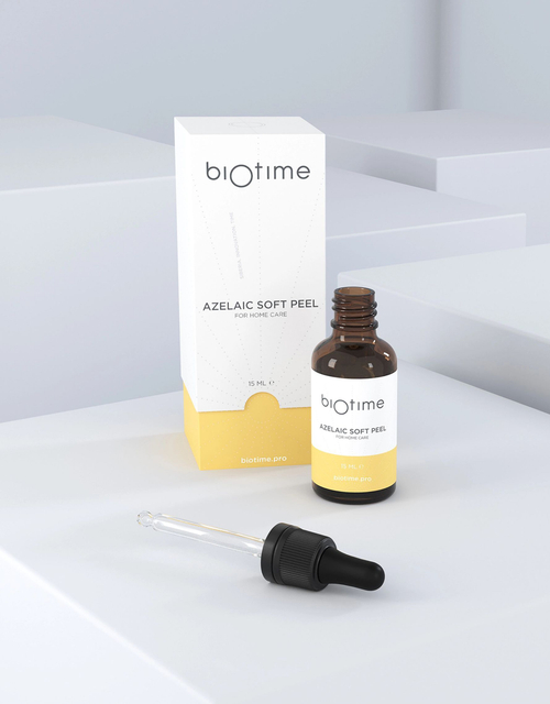 AZELAIC SOFT PEEL for home care BIOTIME - Пилинг Азелаиновый мягкий,15 мл