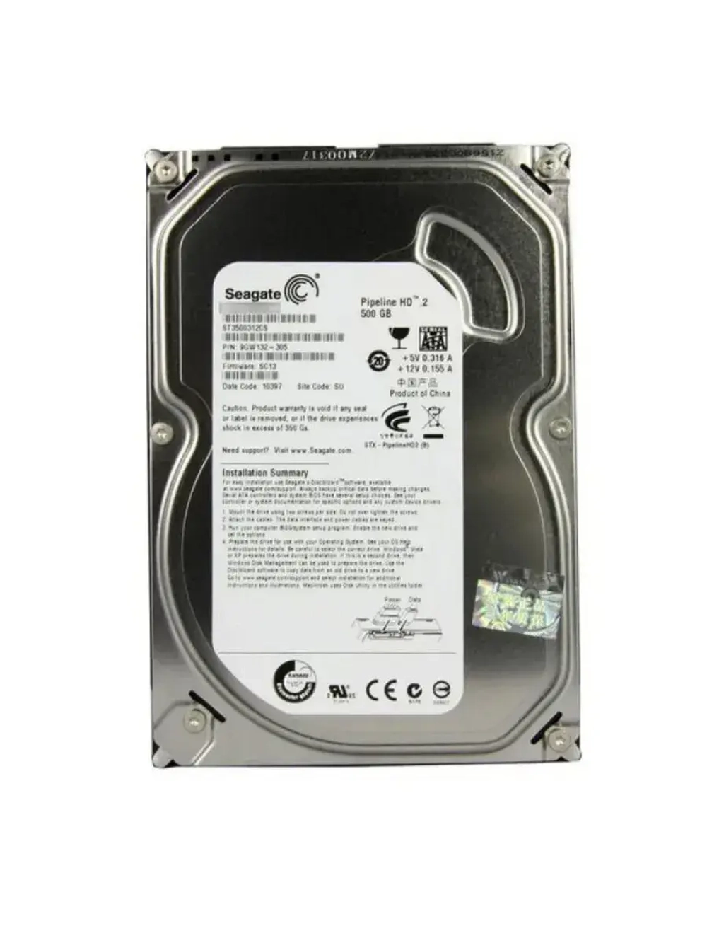 3.5" 500 ГБ Жетский диск Pipeline HD 5900 ST3500312CS