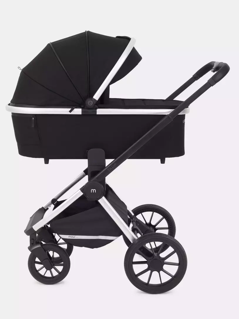 Коляска детская MOWBaby "TILDA" (2в1) MB064 Black
