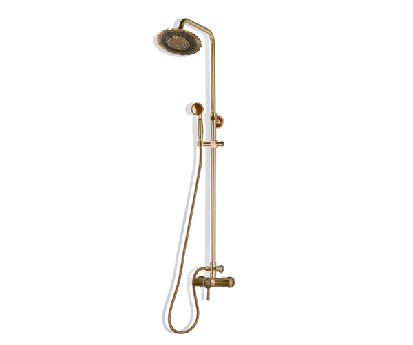 Душевая система Bronze de Luxe 10118/1DF "Двойной цветок"