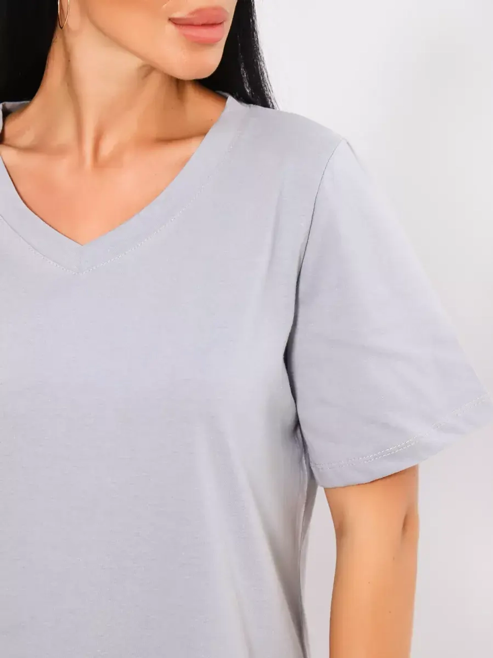Футболка базовая большие размеры