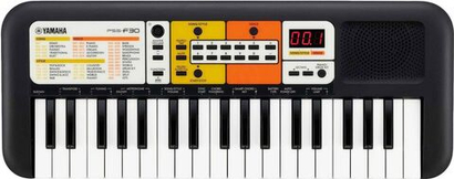 Yamaha PSS-F30 синтезатор с автоаккомпанементом, 37 клавиш, 32 полифония, 114 стили, 120 тембр