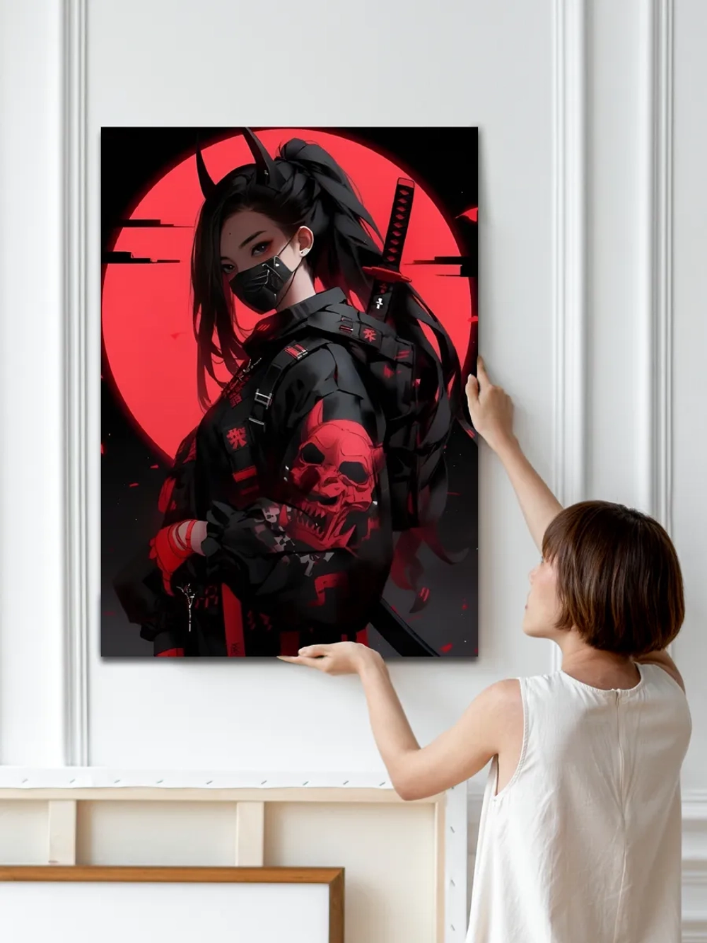 Картина Сила и игривость интерьерная 50x70см 1шт.