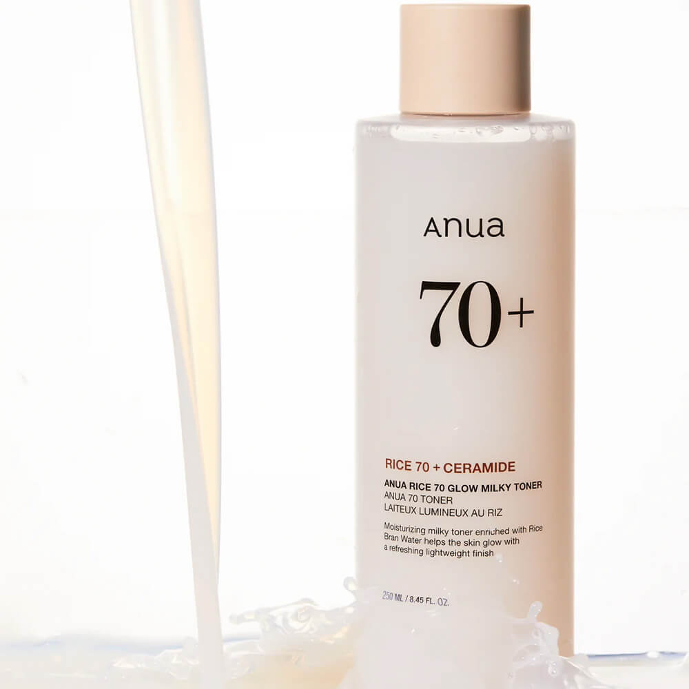 Anua Rice 70 Glow Milky Toner 250ml  Тонер для лица