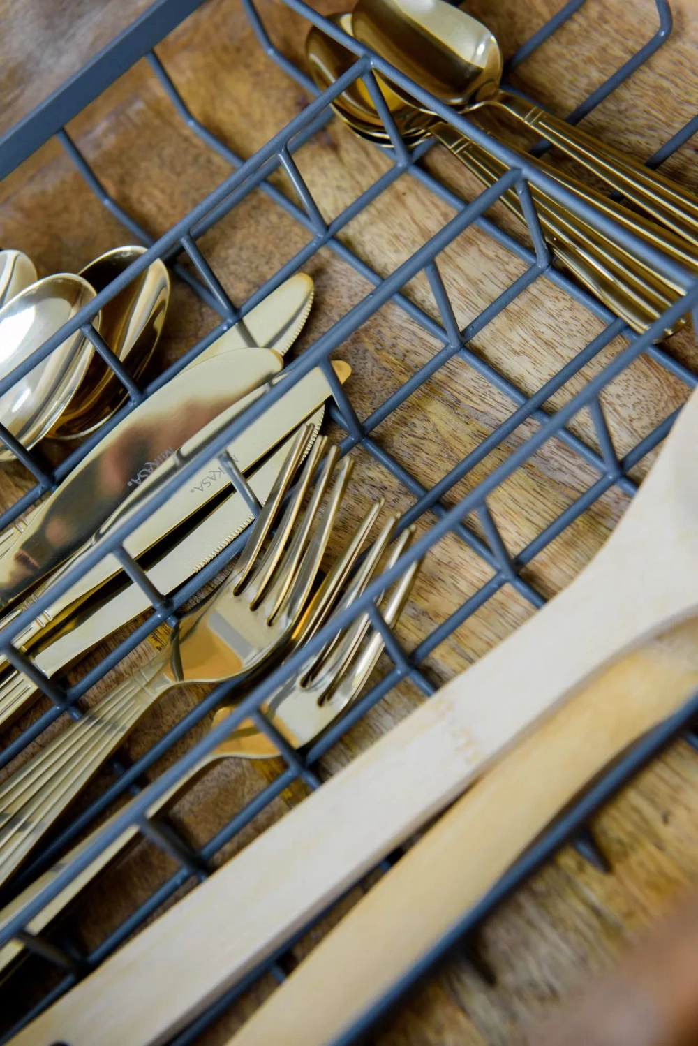 Kitchen Craft Проволочный органайзер для столовых приборов Living Nostalgia EAN 5057982074081