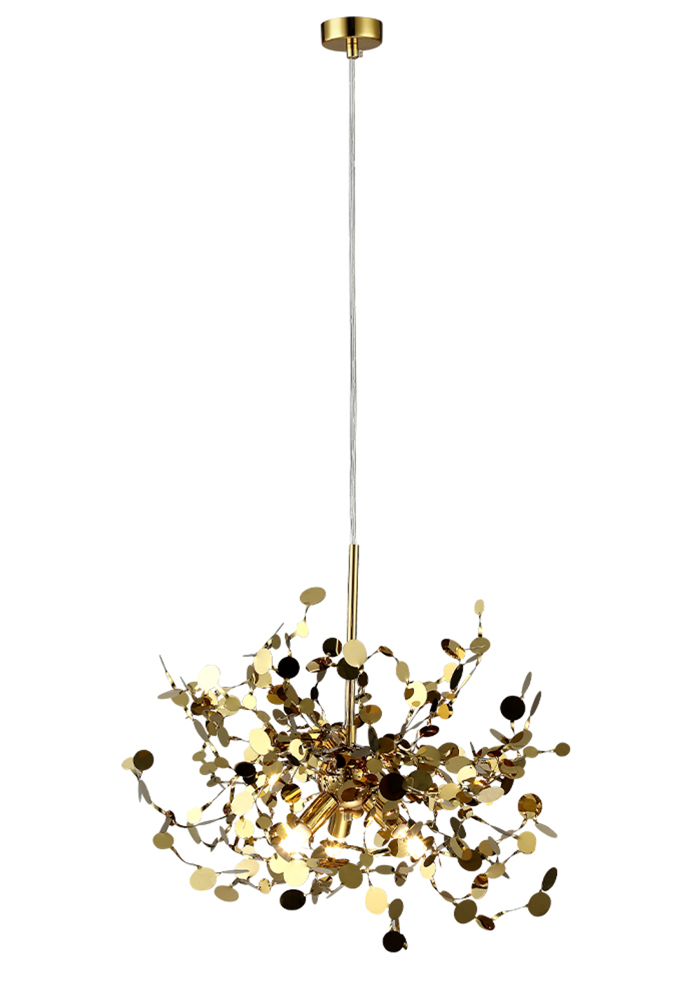 Подвесной светильник Crystal Lux GARDEN SP3 D400 GOLD