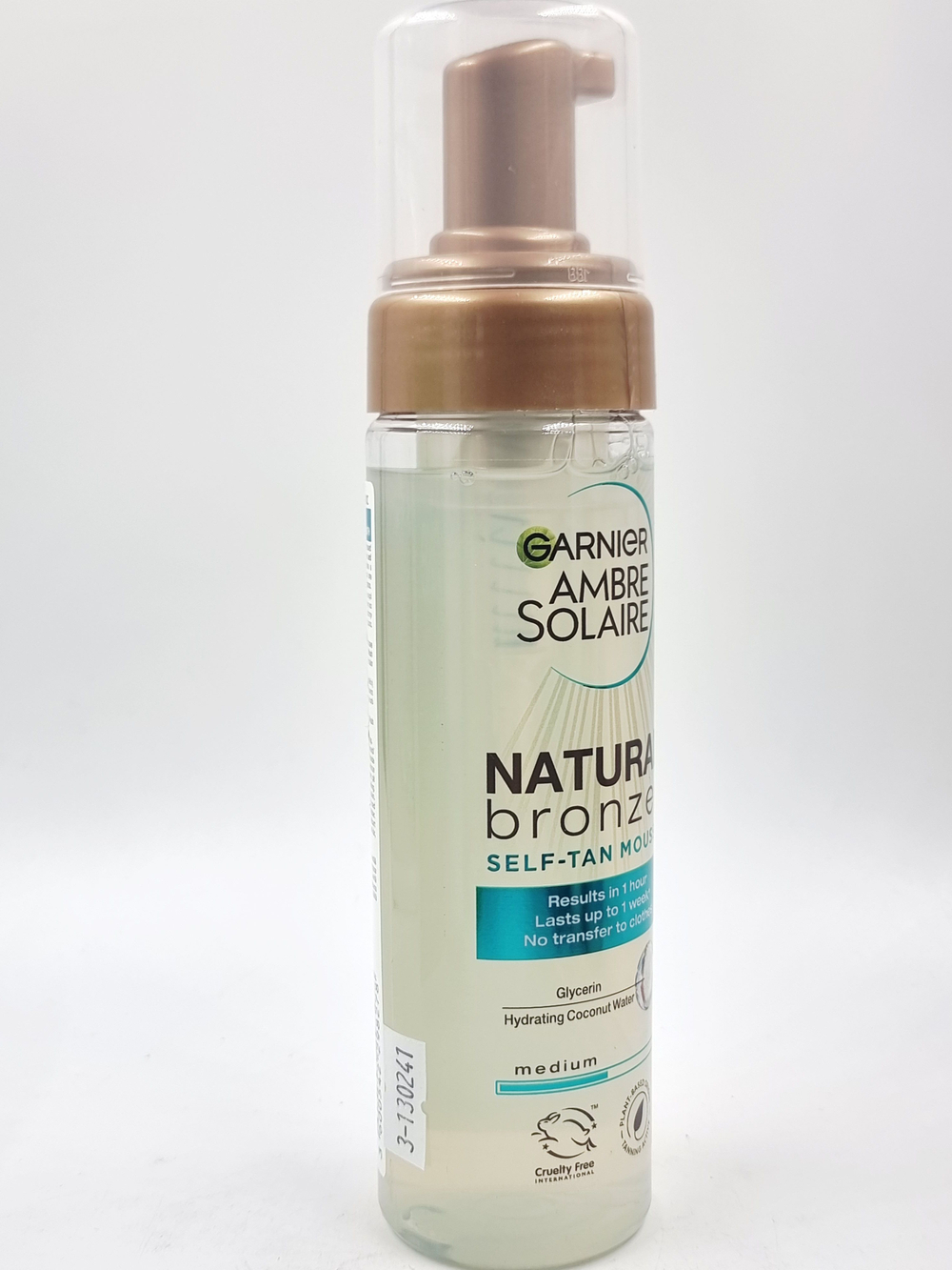 Автозагар пена Ambre Solaire Natural Bronzer для нормальной кожи 200 мл ( Из Финляндии )
