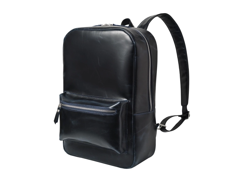 Рюкзак из натуральной кожи "Norvin Dark Blue"