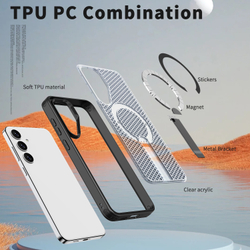Прозрачный чехол Mesh Pro Magnetic Case для Samsung Galaxy S26 FE