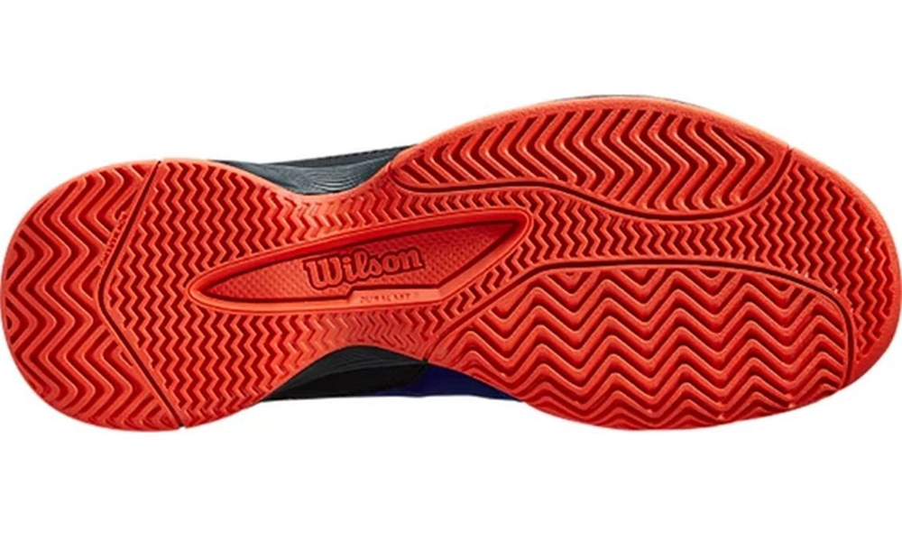 детские Кроссовки теннисные Wilson Rush Pro JR L - bluing/black/orange