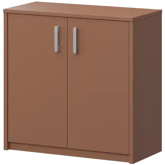 Стеллаж низкий закрытый А-302/А-602 Терракота 770x370x850 Арго
