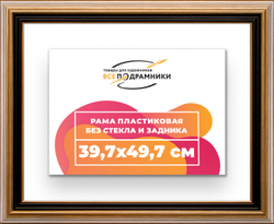 Рама 39,7x49,7 для картин и фотографий