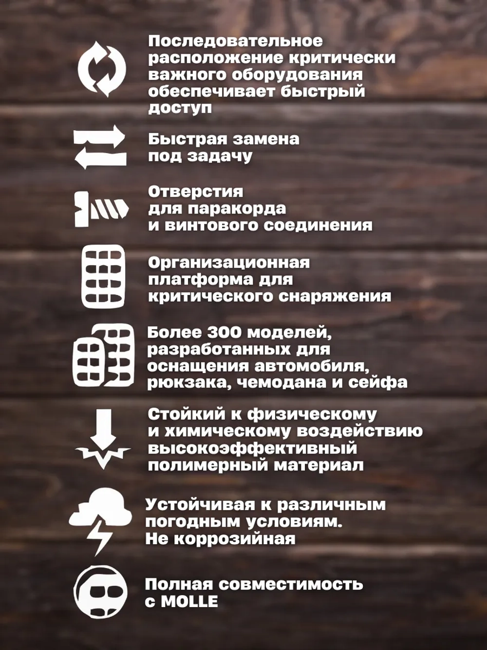 Панель органайзер С130 23х30 см МОЛЛЕ (МОLLЕ)