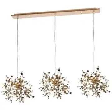 Подвесная люстра 9*G9 L3PL721132 золото Extra Lightstar