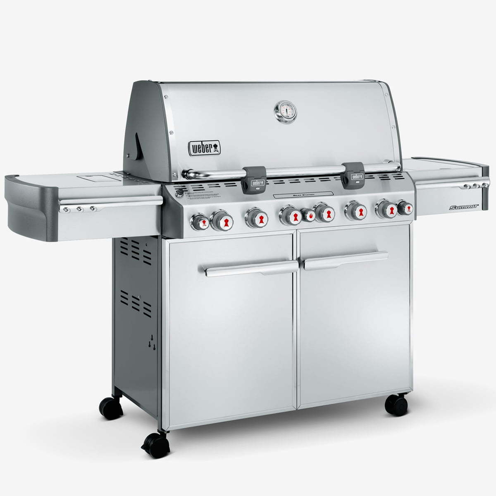 Газовый гриль Weber Summit S-670 GBS (стальной)