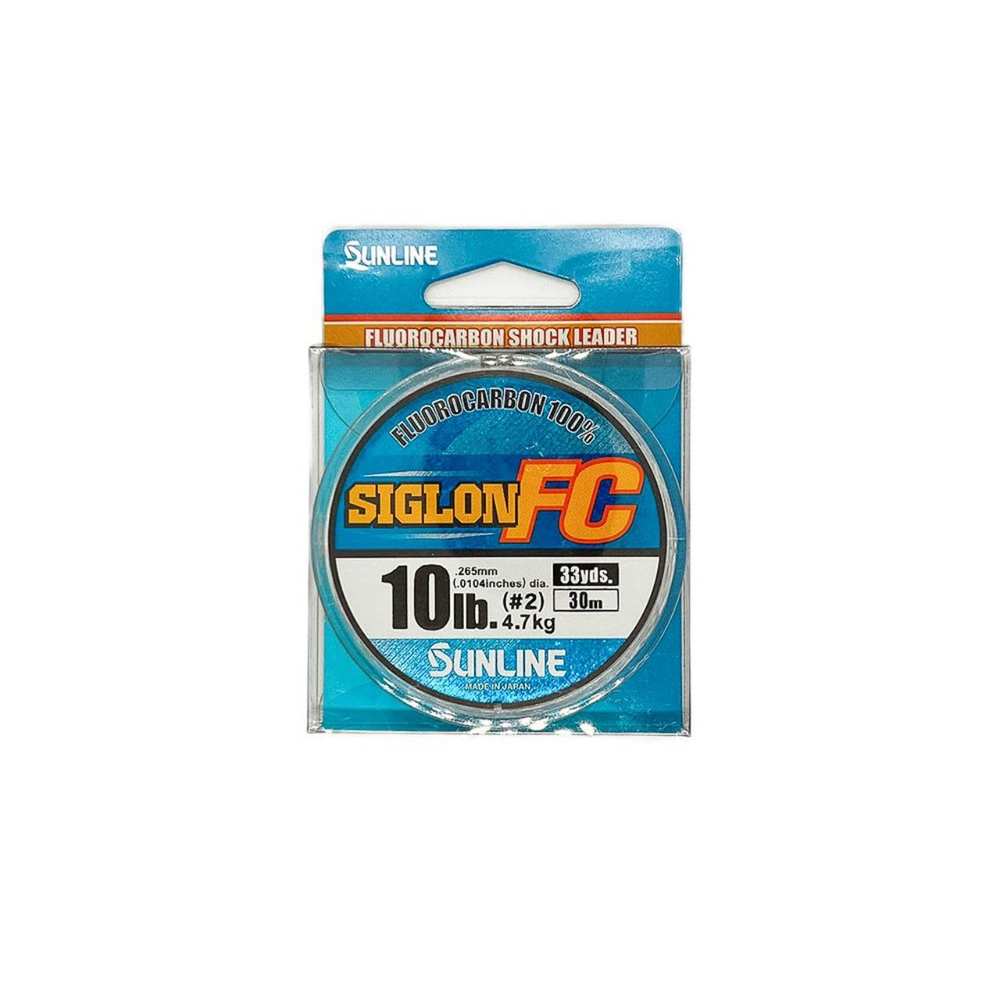 Леска для рыбалки SUNLINE Siglon FC 2020 30m #0.3/0.100mm