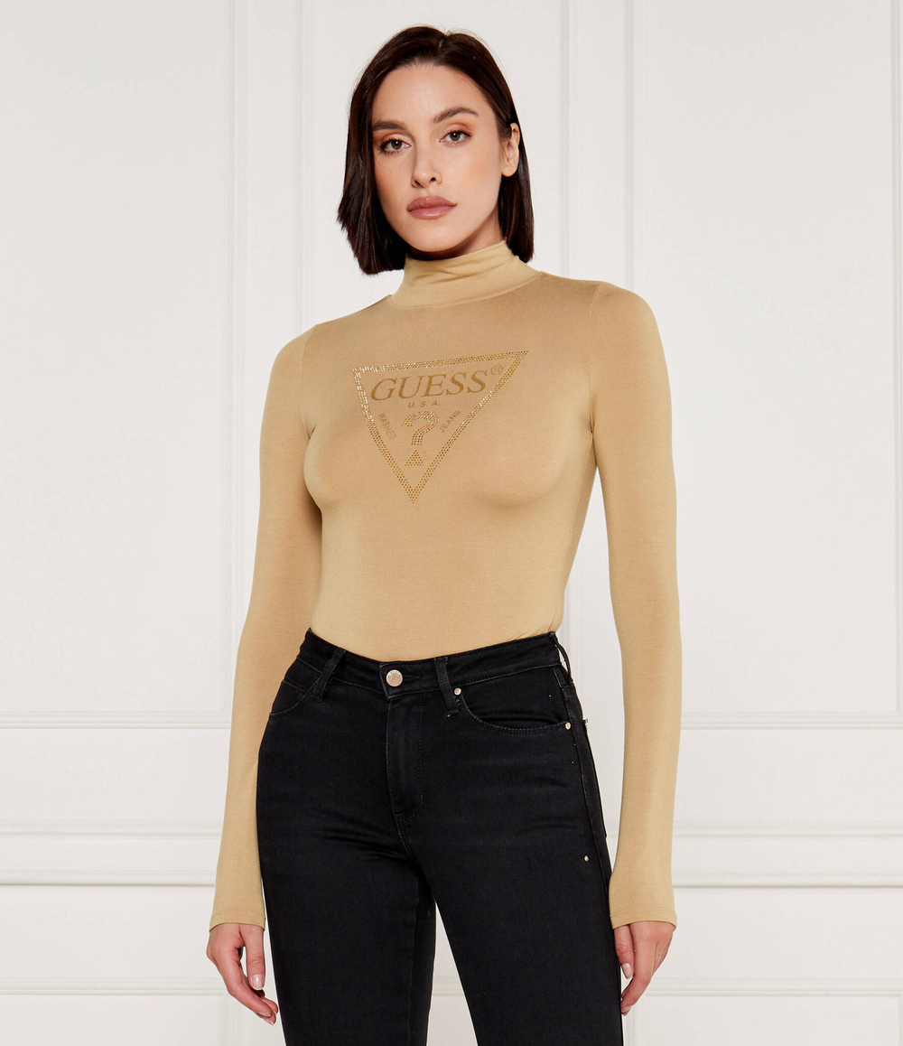 Боди Evelyn GUESS - бежевый(W4BP08 K68D2)